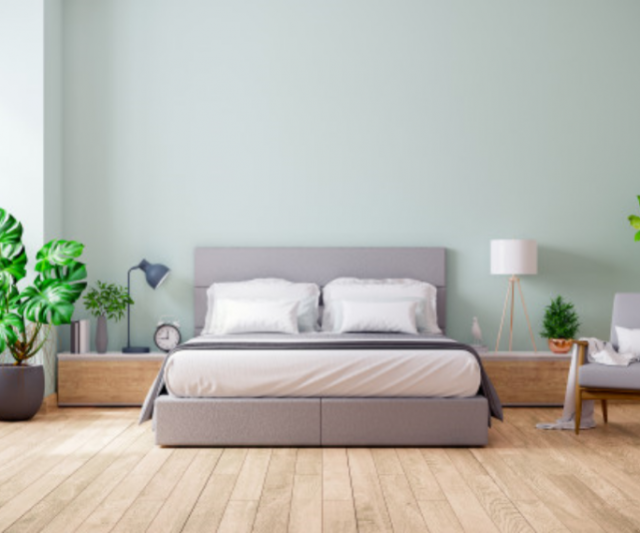 HomeTown Bolton Engineered Wood Box Storage Queen Size Bed in Wenge Colour