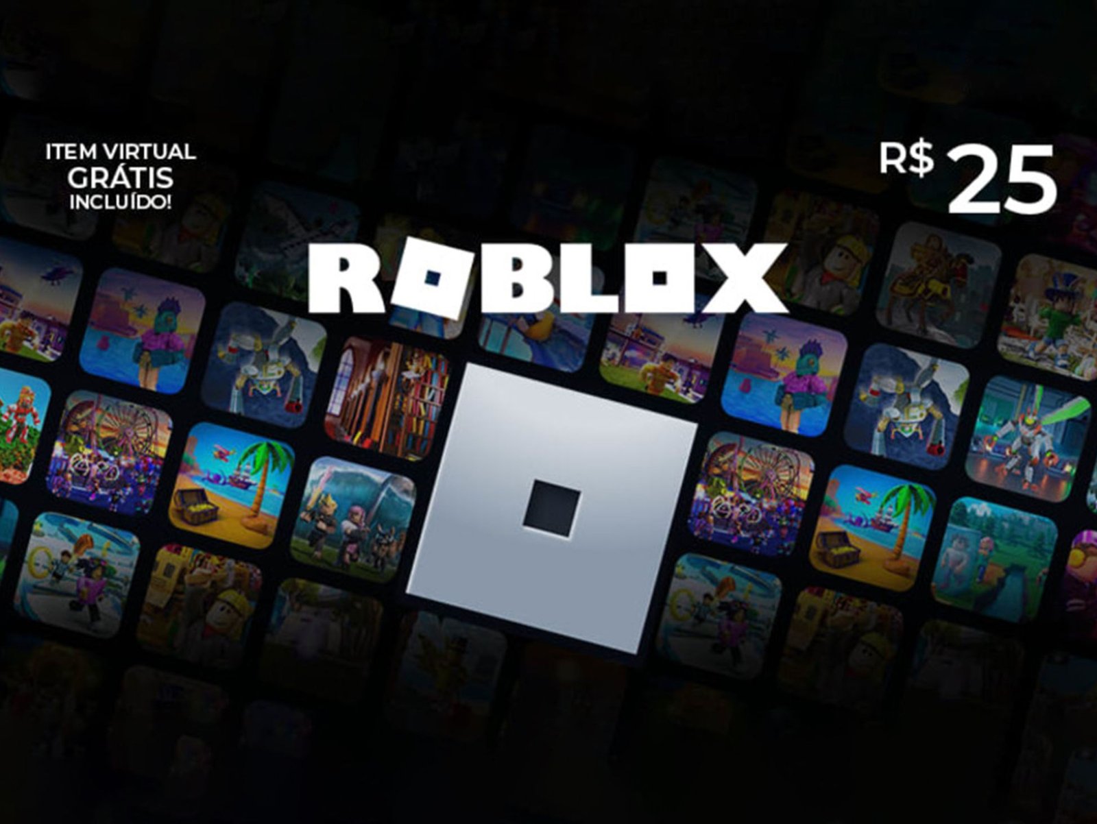 Roblox Digital Gift Card - 25 Robux [Includes Exclusive Virtual Item ...